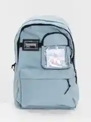 Бирюзовый школьный рюкзак с карманом