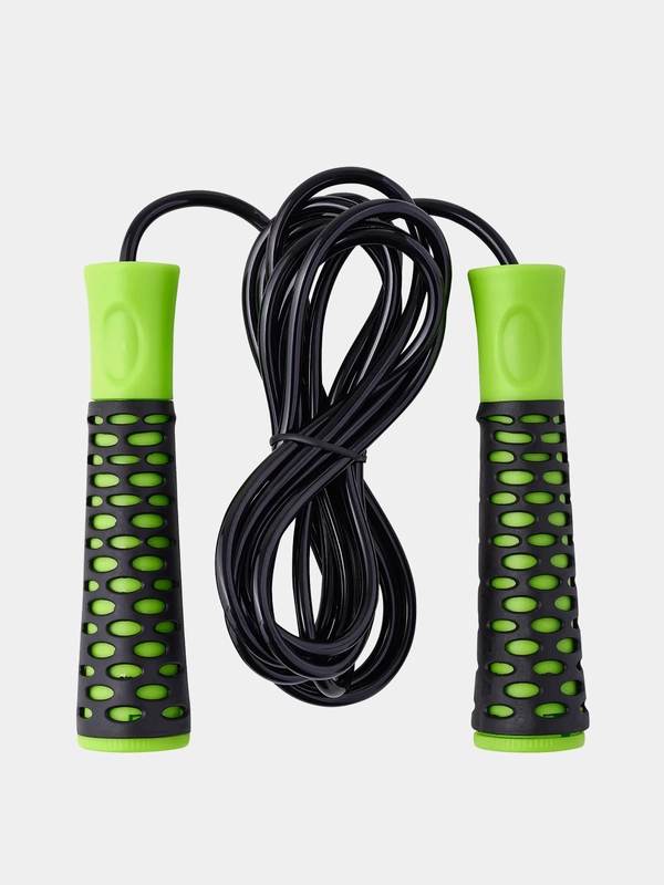 Скакалка BASEFIT RP-103 PVC, 3,05 м, с нескользящей ручкой