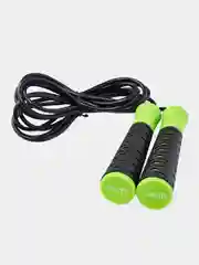 Зеленый скакалка BASEFIT RP-103 PVC, 3,05 м, с нескользящей ручкой
