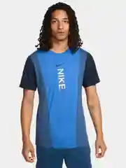 Голубой футболка Nike M Sportswear Hybrid Tee