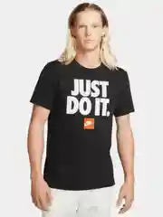 Черный футболка мужская Nike SPORTSWEAR JUST DO IT VERBIAGE TEE
