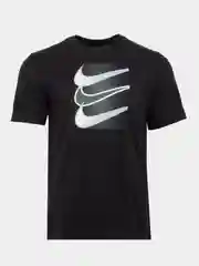 Черный футболка мужская Nike NSW TEE 12MO SWOOSH