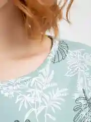 Зеленый платье женское Lilians, домашнее