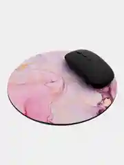 Пудровый коврик для мыши, круглый