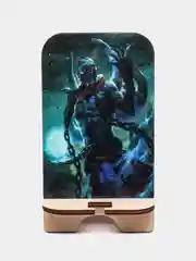Синий подставка для телефона по мотивам игры Lich Dota 2
