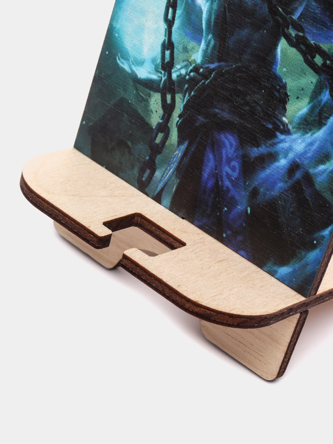 Синий подставка для телефона по мотивам игры Lich Dota 2