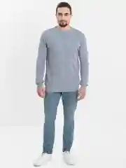 Серый джемпер мужской