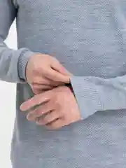 Серый джемпер мужской