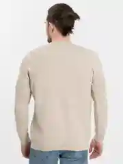 Бежевый мужской джемпер