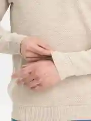 Бежевый мужской джемпер