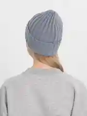 Серый шапка женская