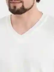 Белый мужской джемпер