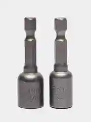 Ключ-насадка Rexant, магнитная, 1/4", 8 х 48 мм + 10 х 48 мм