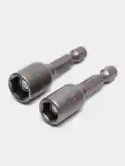 Ключ-насадка Rexant, магнитная, 1/4", 8 х 48 мм + 10 х 48 мм