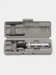 Отвертка ударно-поворотная ТУНДРА 1/2", с битами, 6 шт, металлическая рукоятка, кейс