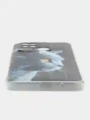 Тёмно-серый силиконовый чехол на Xiaomi Redmi 10C (Сяоми Редми 10С)