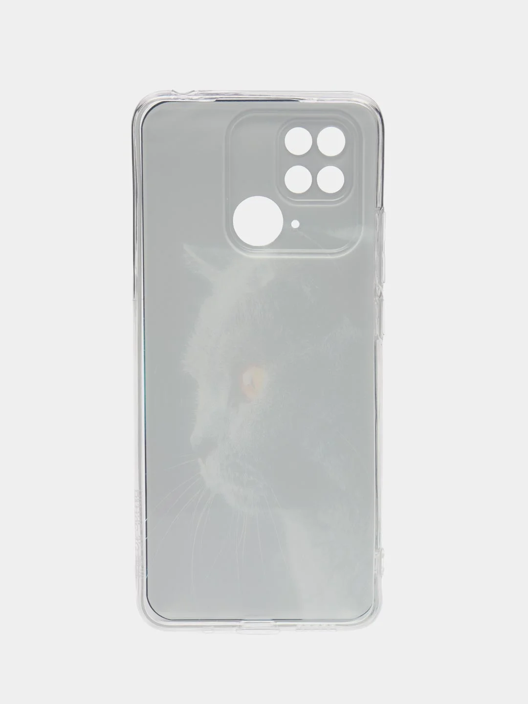 Тёмно-серый силиконовый чехол на Xiaomi Redmi 10C (Сяоми Редми 10С)