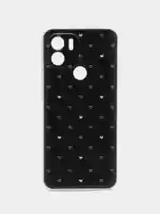 Черный силиконовый чехол на Xiaomi Redmi A1+/Redmi A2+/Poco C51/C50 (Редми A1 Плюс/Редми А2 Плюс)
