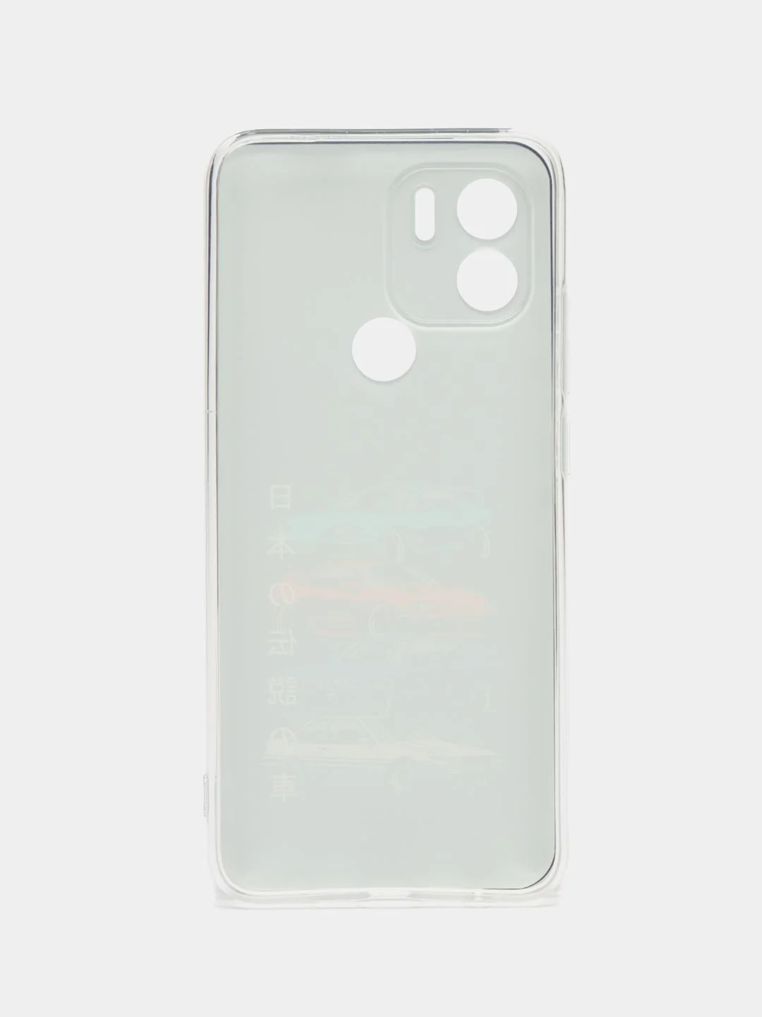 Хром силиконовый чехол на Xiaomi Redmi A1+/Redmi A2+/Poco C51/C50 (Редми A1 Плюс/Редми А2 Плюс)