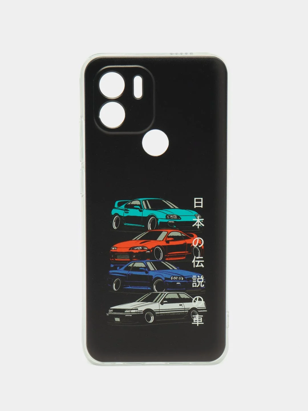 Хром силиконовый чехол на Xiaomi Redmi A1+/Redmi A2+/Poco C51/C50 (Редми A1 Плюс/Редми А2 Плюс)