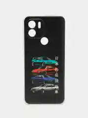 Хром силиконовый чехол на Xiaomi Redmi A1+/Redmi A2+/Poco C51/C50 (Редми A1 Плюс/Редми А2 Плюс)