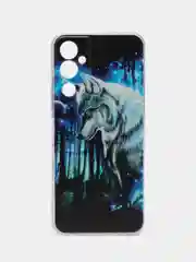 Синий силиконовый чехол на Tecno Pova Neo 2 (Текно Пова Нео 2)
