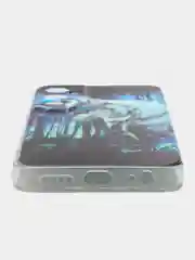 Синий силиконовый чехол на Tecno Pova Neo 2 (Текно Пова Нео 2)
