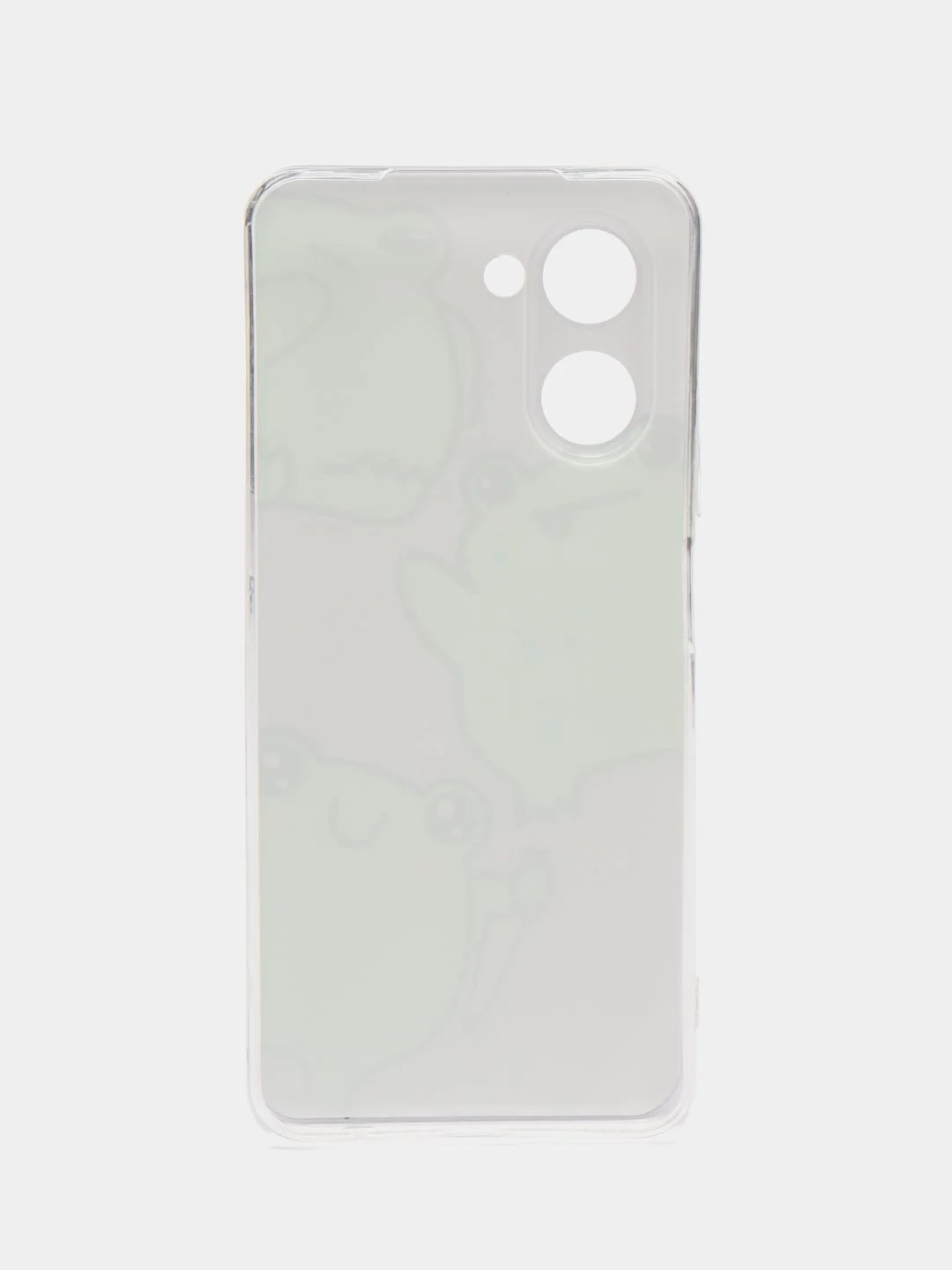 Лавандовый силиконовый чехол на Realme C33 (Реалми С33)