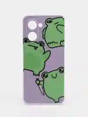 Лавандовый силиконовый чехол на Realme C33 (Реалми С33)