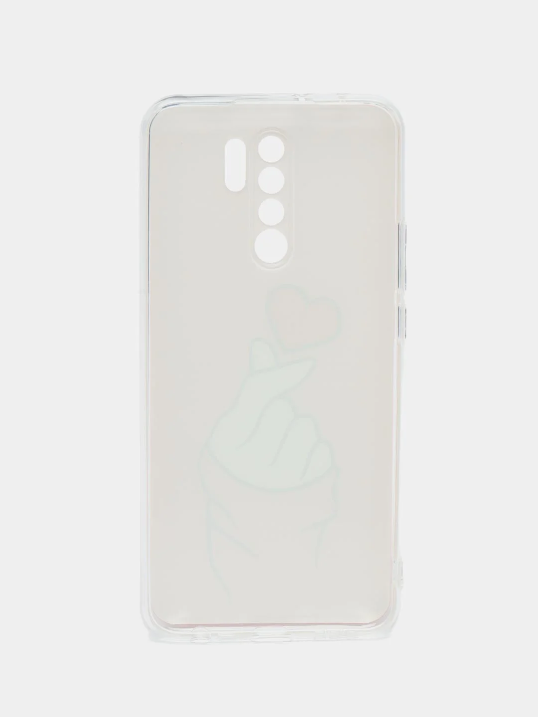 Коралловый силиконовый чехол для Xiaomi Redmi 9 (Сяоми Редми 9)