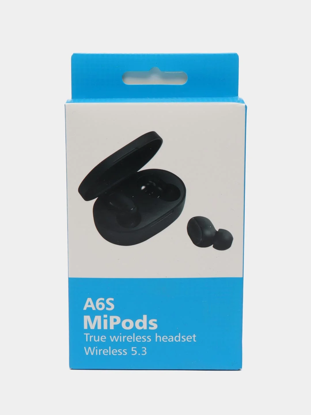 Черный наушники Беспроводные MiPods A6S, Bluetooth