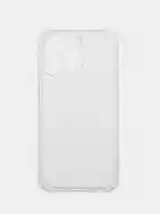 Прозрачный противоударный чехол для Apple iPhone 13 Pro силиконовый BROSCORP с усиленными углами