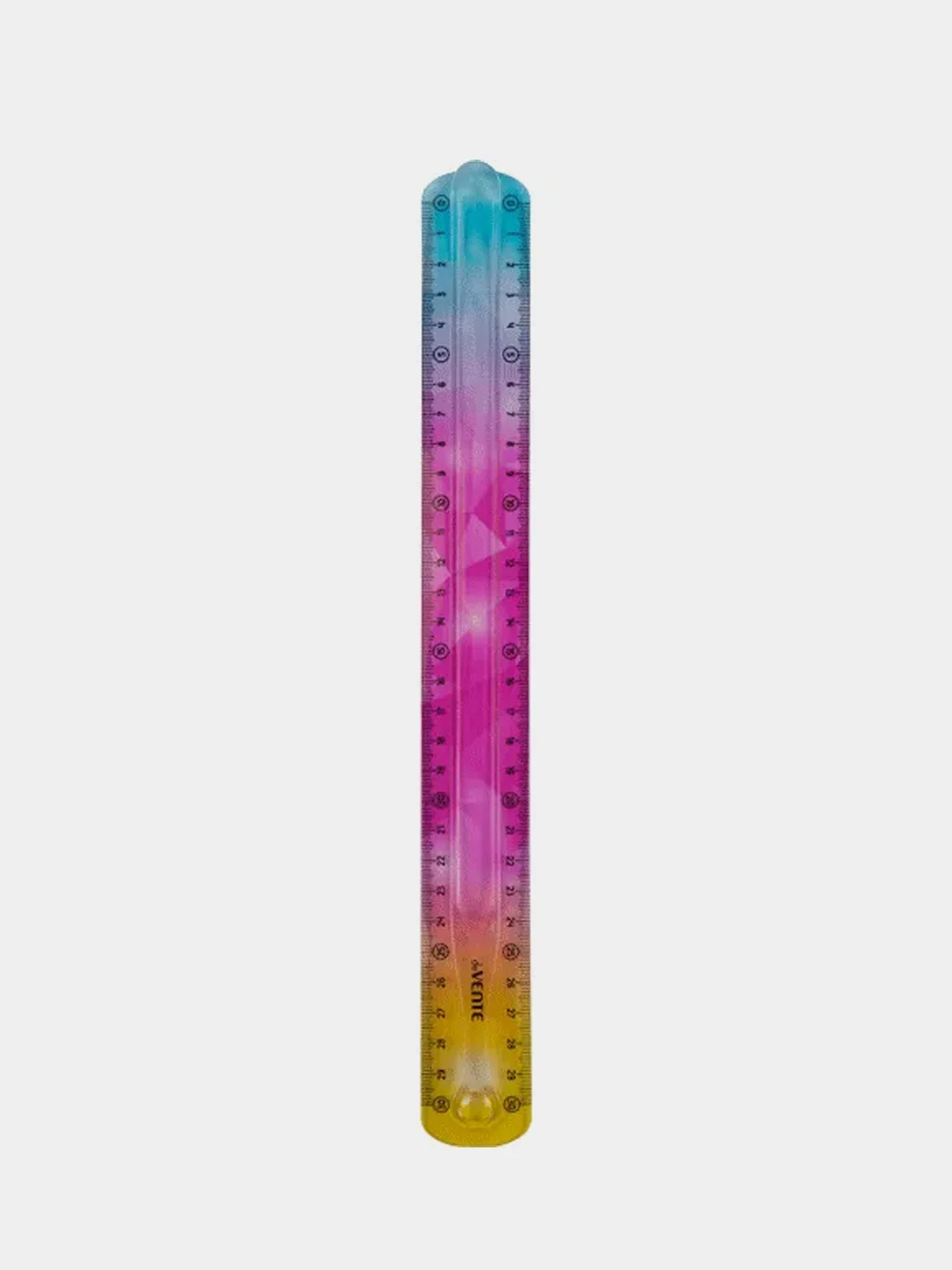 Линейка "deVENTE. Rainbow Flex" гибкая 30 см,1шт