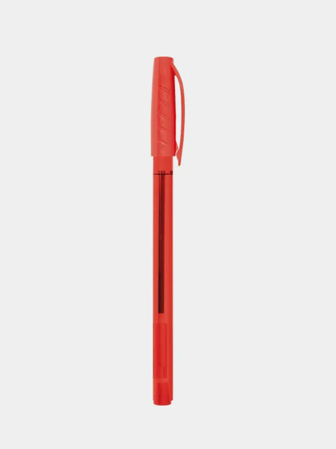 Ручка шариковая "deVENTE. Triolino Translucent" серия Speed Pro, d=0,7 мм, красная,12шт