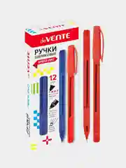 Ручка шариковая "deVENTE. Triolino Translucent" серия Speed Pro, d=0,7 мм,  красная,12шт