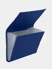 Папка с клапаном с 6-ю отделениями "deVENTE. Blue" A4 (325x230x30 мм) 550 мкм, 1шт