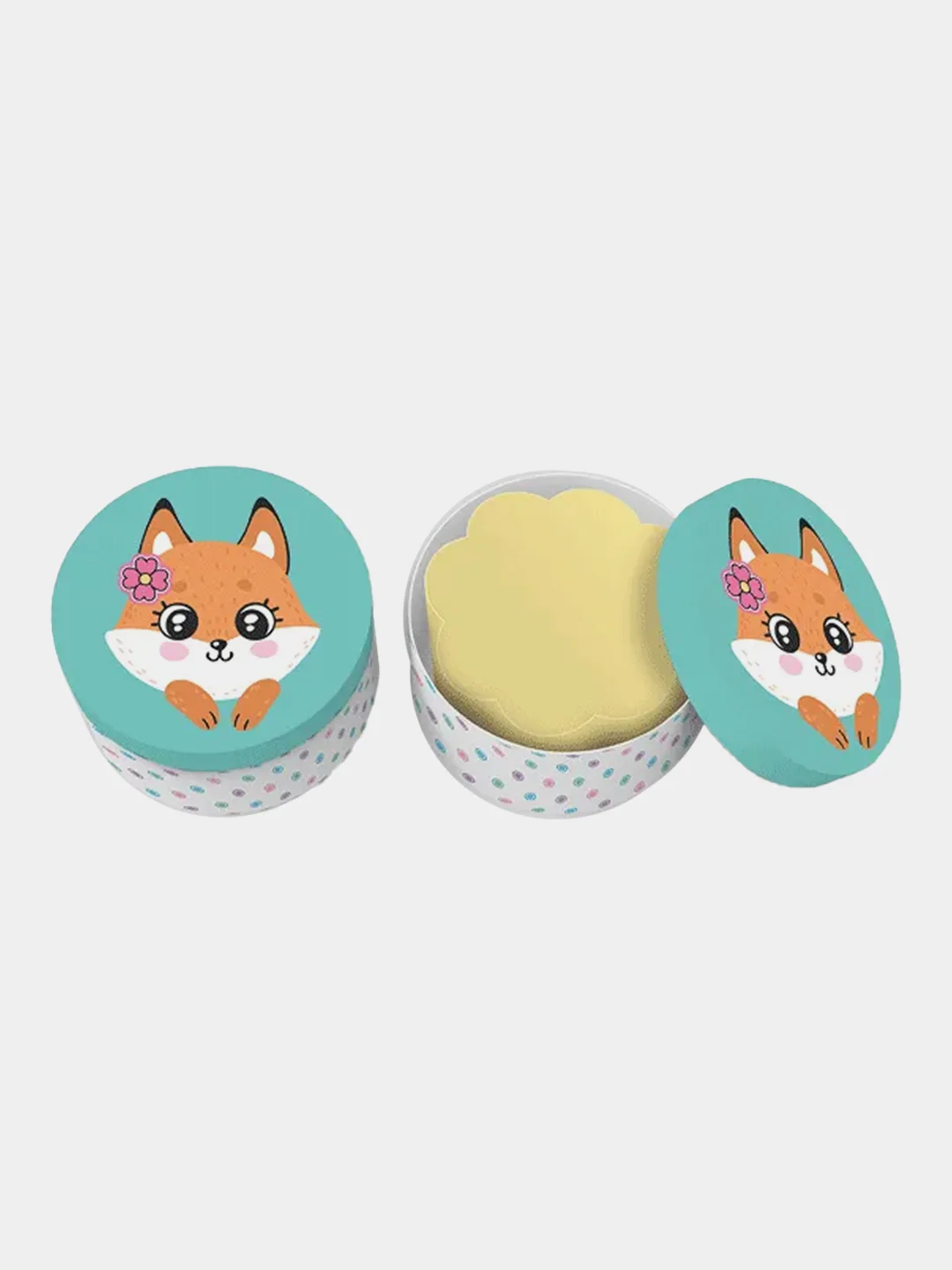 Блок бумажный для записей "deVENTE. 100% Cute. Fox" 70x70 мм, 700 листов