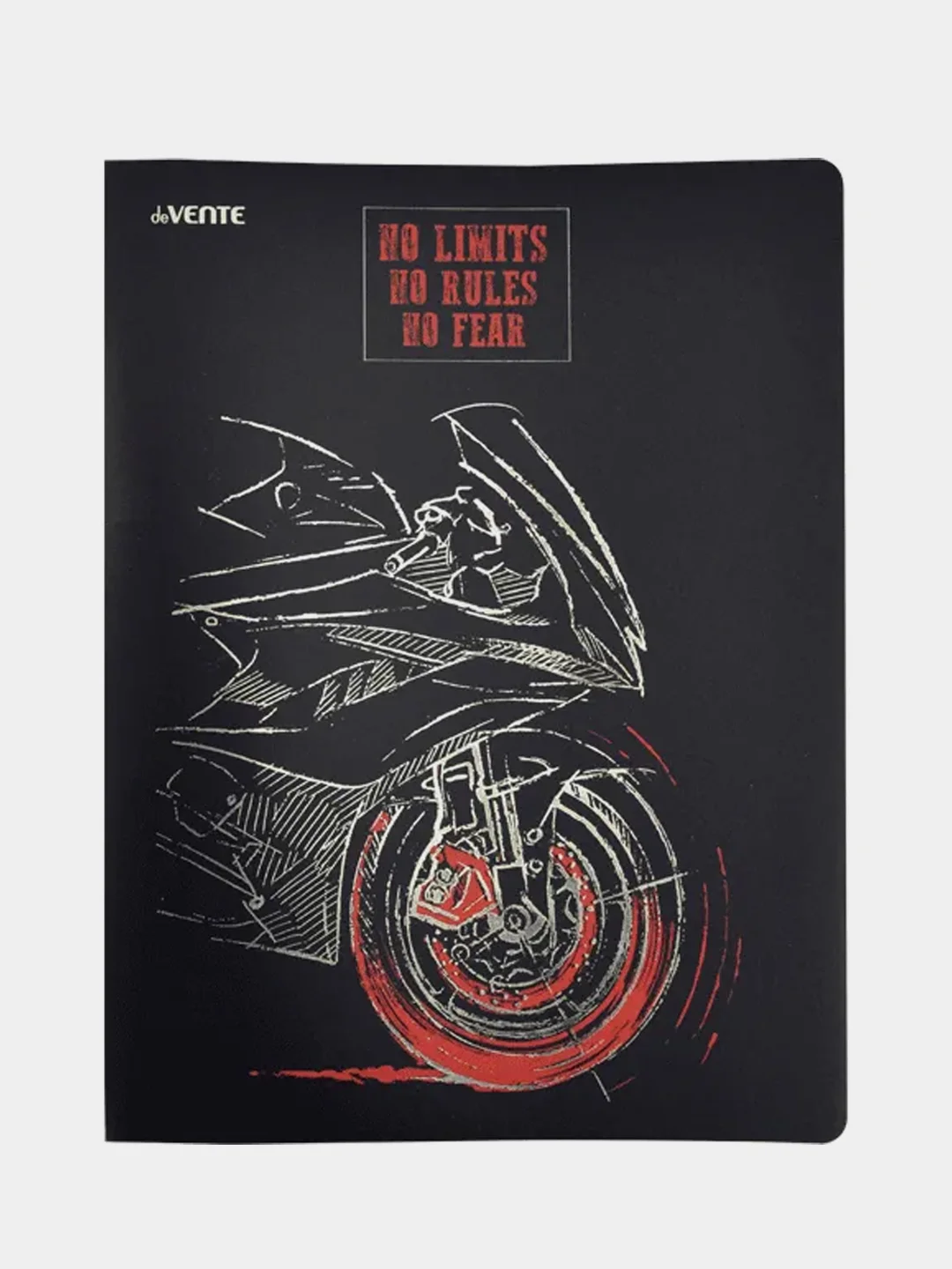 Папка на кольцах "deVENTE. Moto" A4 (240x310x30 мм) 2 кольца Ø 25 мм, 500 мкм,1шт