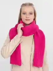 Фуксия шарф женский КАРАТ