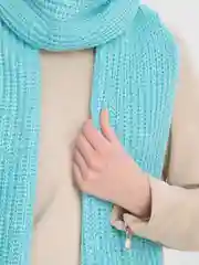 Лазурный шарф женский КАРАТ