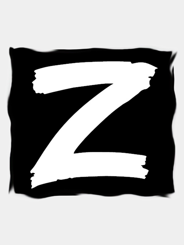 Наклейка "Z" и "V"