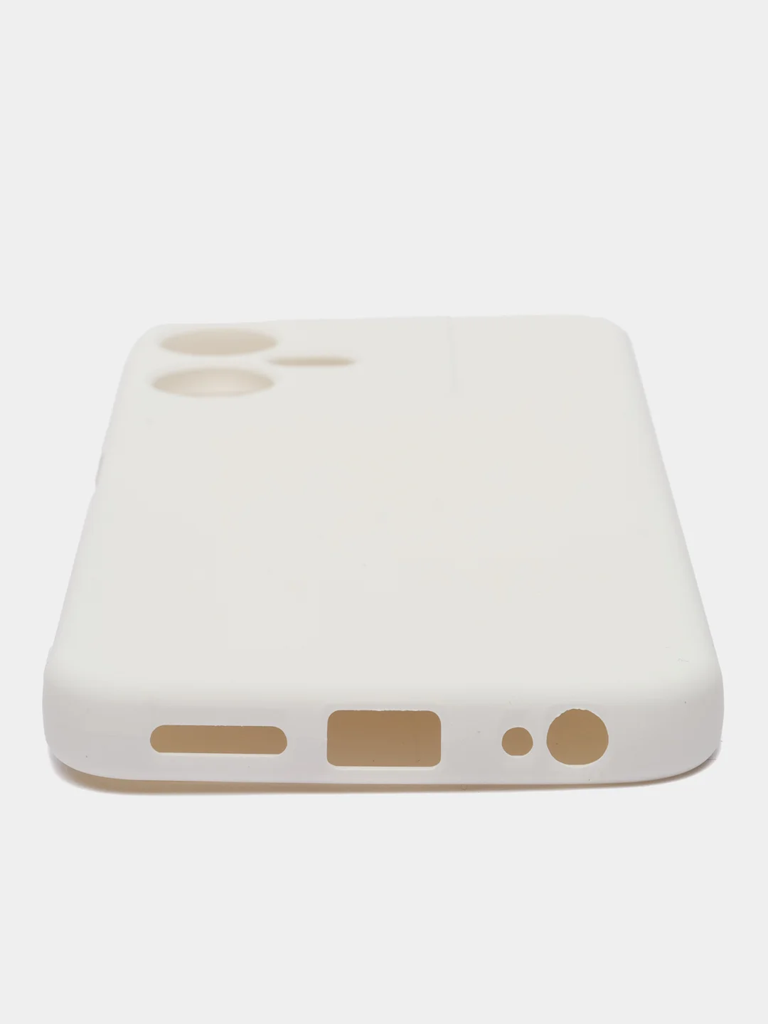 Белый чехол для Tecno POVA Neo 3 (Техно Пова Нео 3), Silicone Case