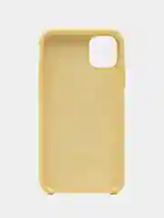 Желтый чехол Silicone Case для iPhone 11