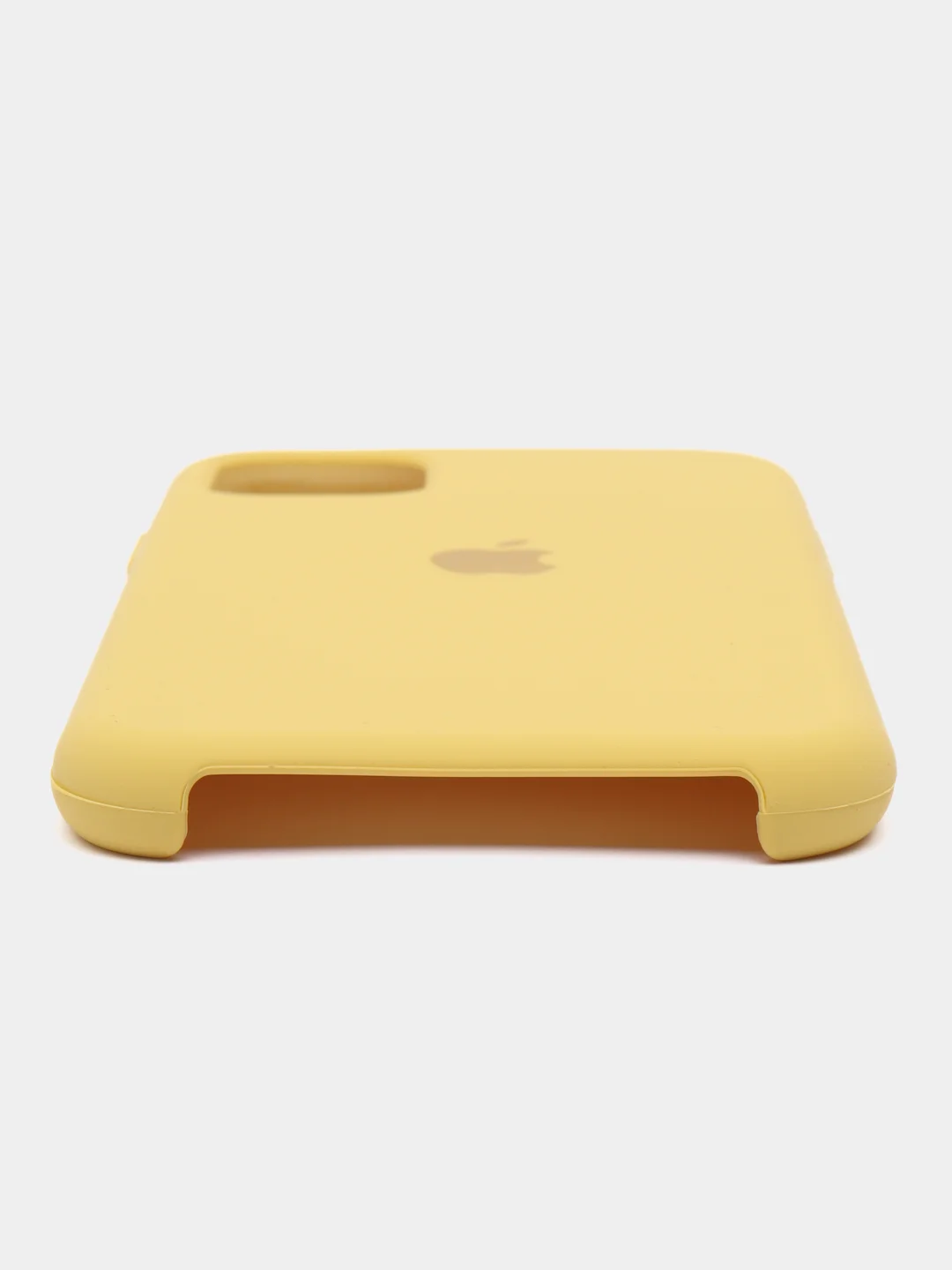 Желтый чехол Silicone Case для iPhone 11