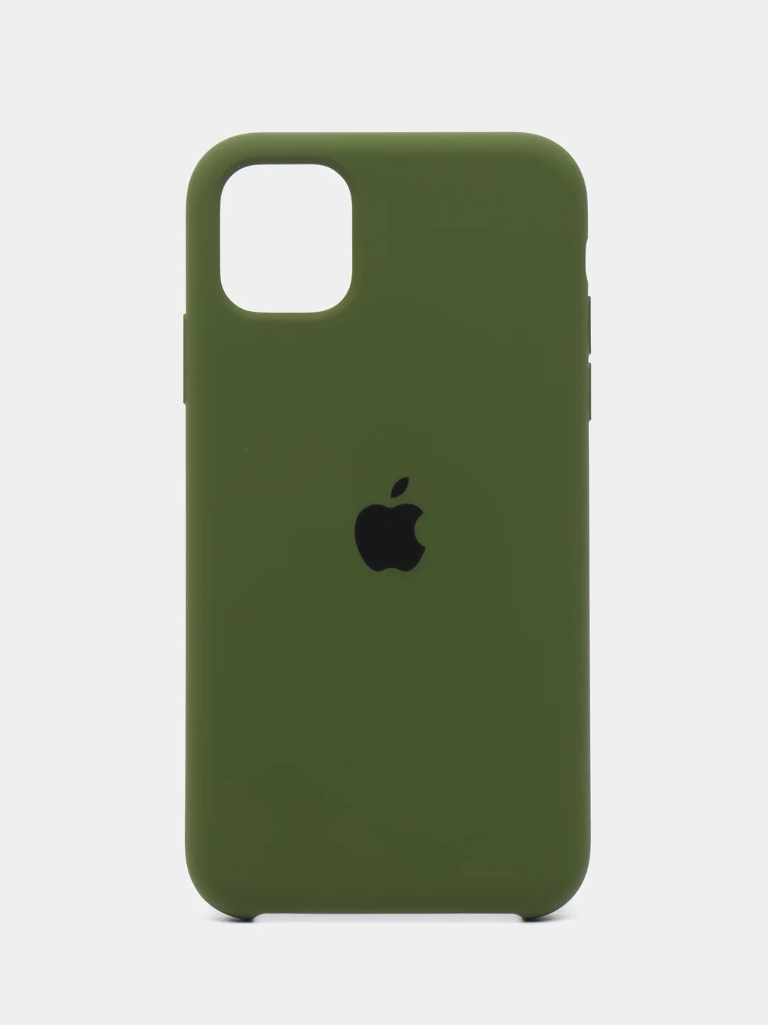 Зелёный хаки чехол Silicone Case для iPhone 11