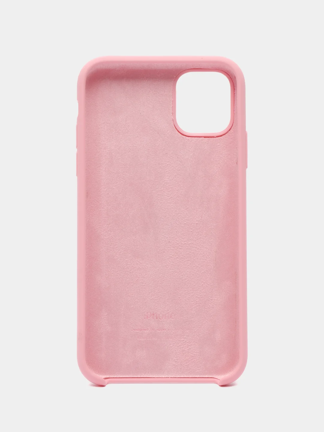 Розовый чехол Silicone Case для iPhone 11