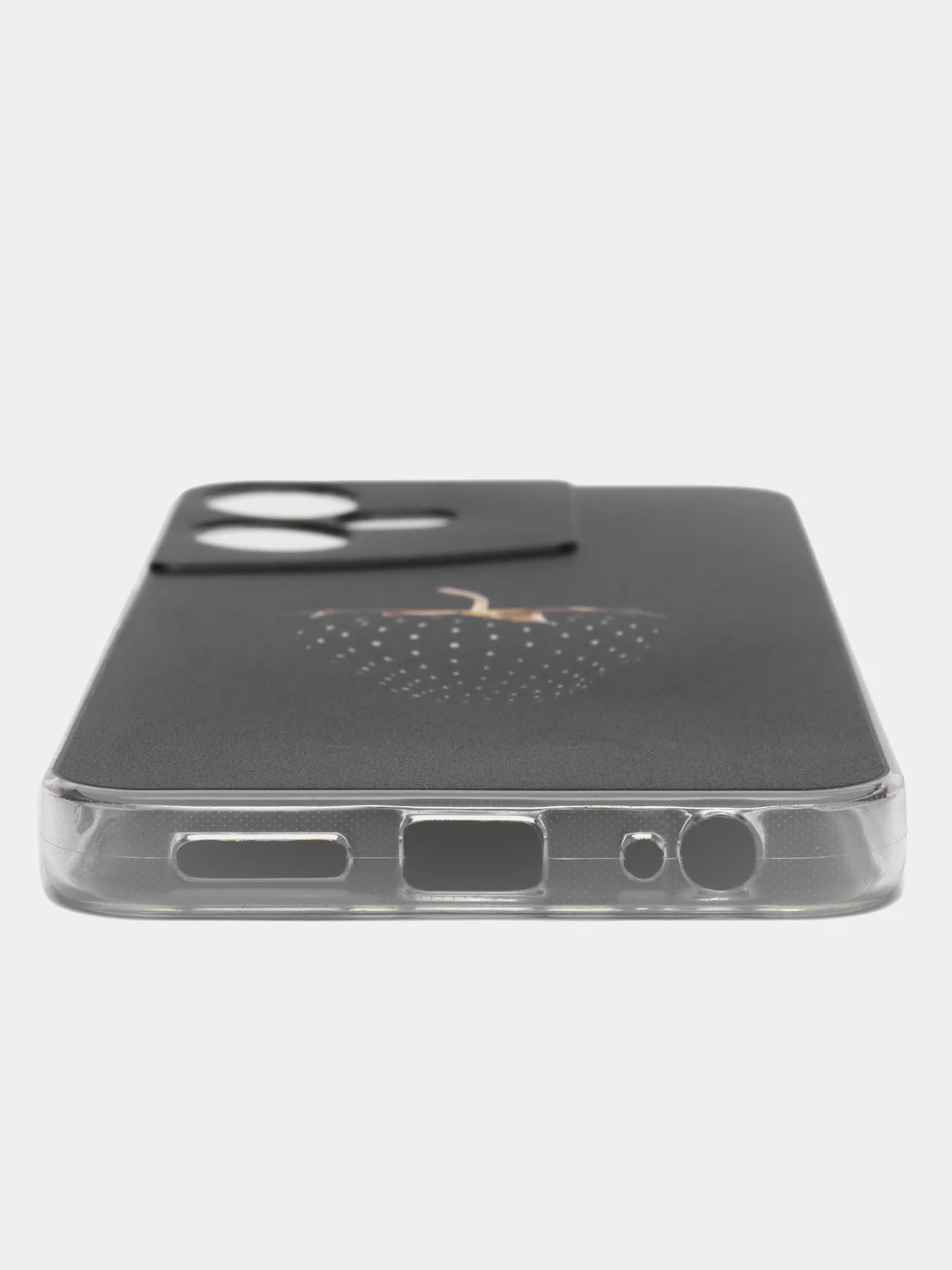 Разноцветный чехол на Tecno Pova Neo 3 (Текно Пова Нео 3), прозрачный, с рисунком, защита камеры