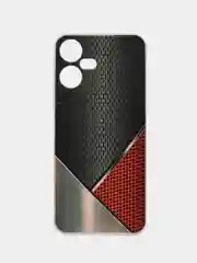 Слоновая кость чехол на Tecno Pova Neo 3 (Текно Пова Нео 3), прозрачный, с рисунком, защита камеры