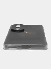Разноцветный силиконовый чехол на Honor 90 (Хонор 90), прозрачный, с рисунком