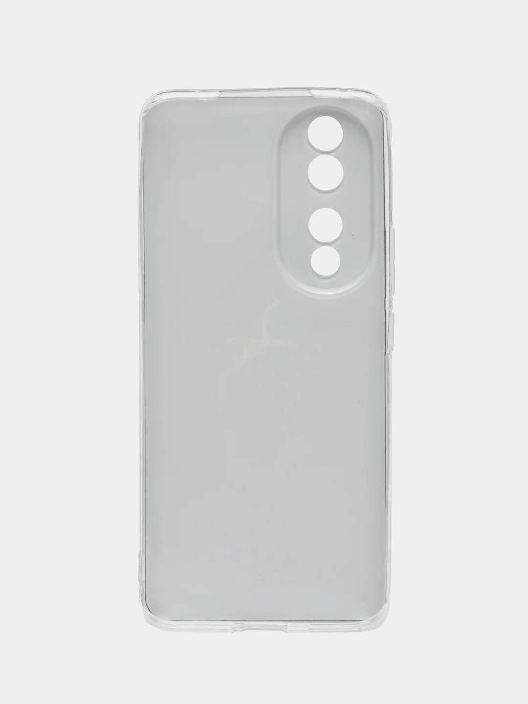 Разноцветный силиконовый чехол на Honor 90 (Хонор 90), прозрачный, с рисунком